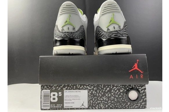 Chlorophyll 136064-006 3 Jordan Retro 136064-006 Air 0424